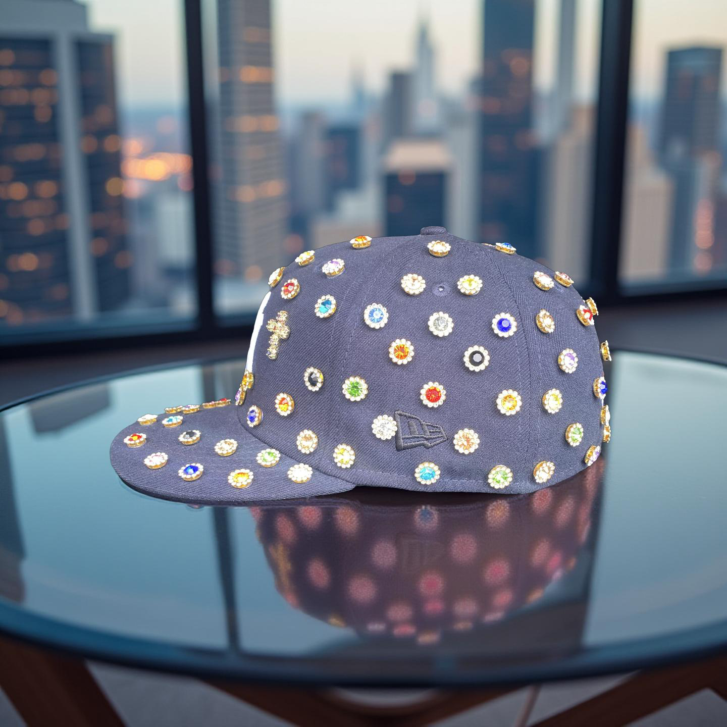 New York Yankees (Rhinestoned Fitted)