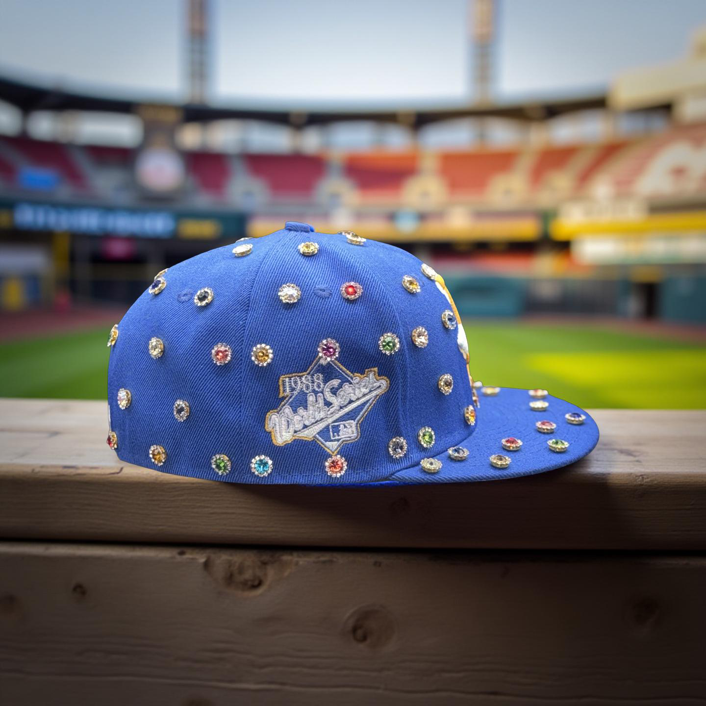 Los Angeles Dodgers (Rhinestoned Fitted)