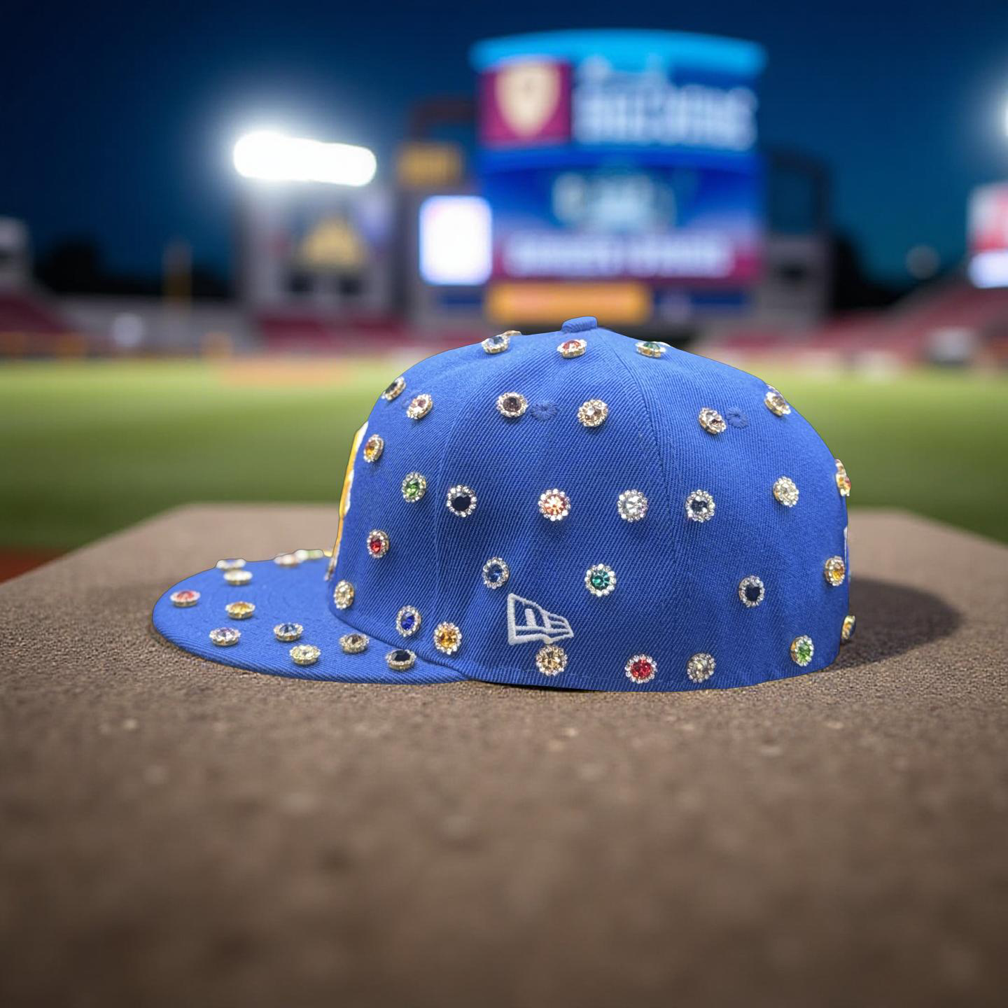 Los Angeles Dodgers (Rhinestoned Fitted)