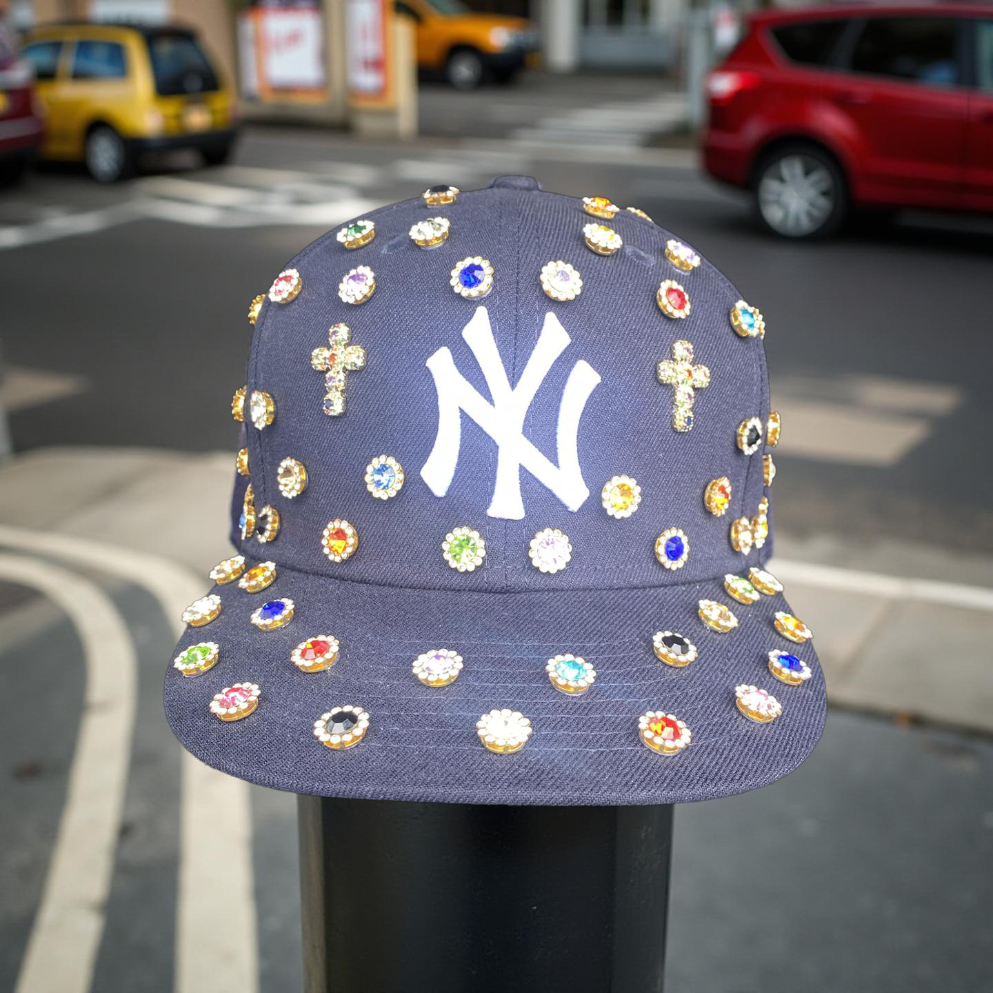 New York Yankees (Rhinestoned Fitted)