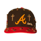 Atlanta Braves (Rhinestoned Fitted)