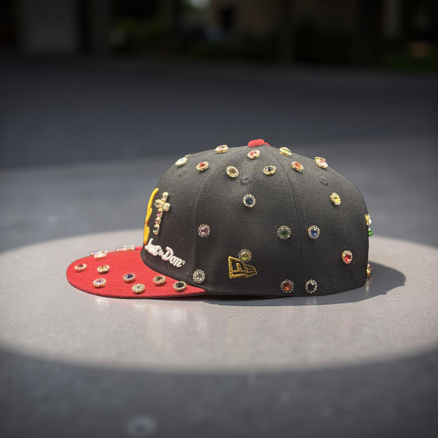 Atlanta Braves (Rhinestoned Fitted)
