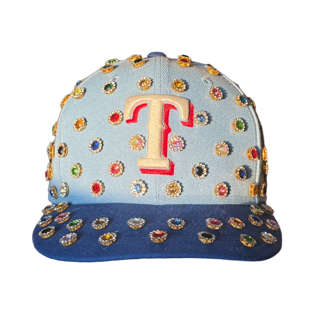 Texas Rangers (Rhinestoned Fitted)