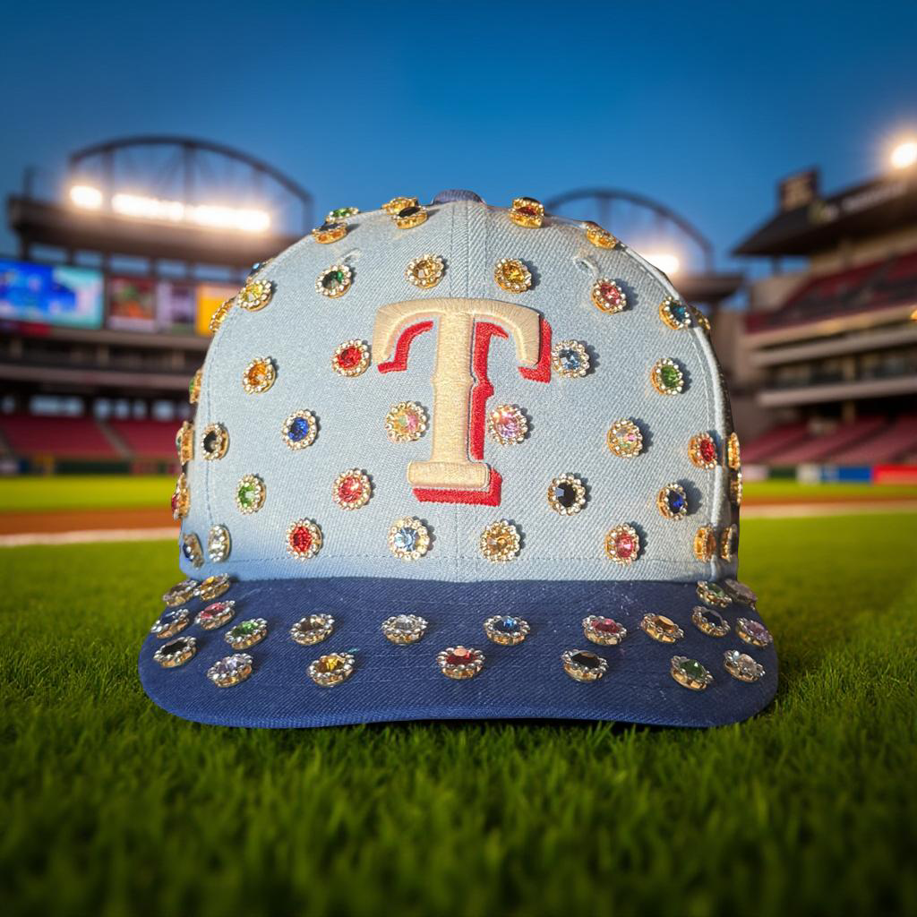 Texas Rangers (Rhinestoned Fitted)