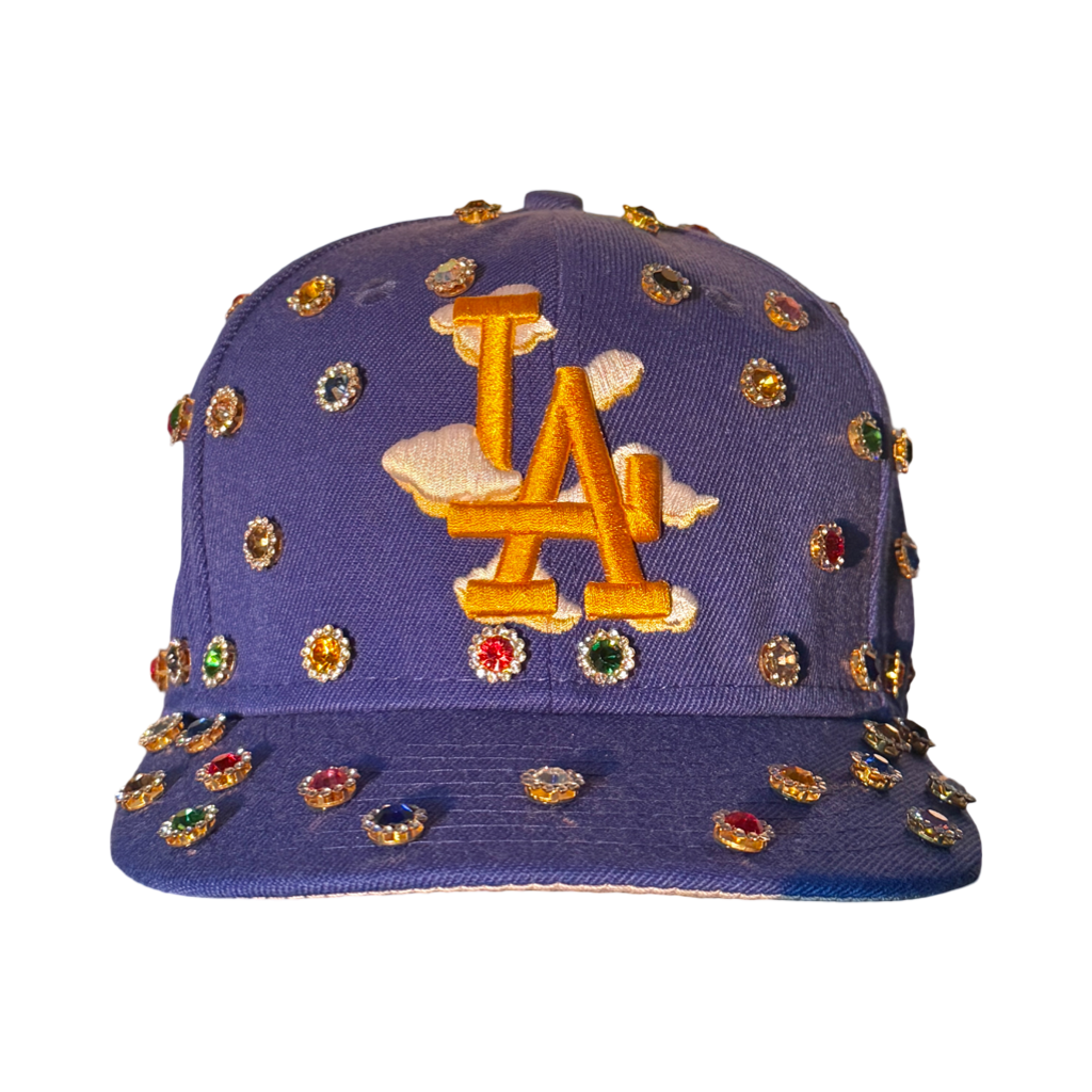 Los Angeles Dodgers (Rhinestoned Fitted)