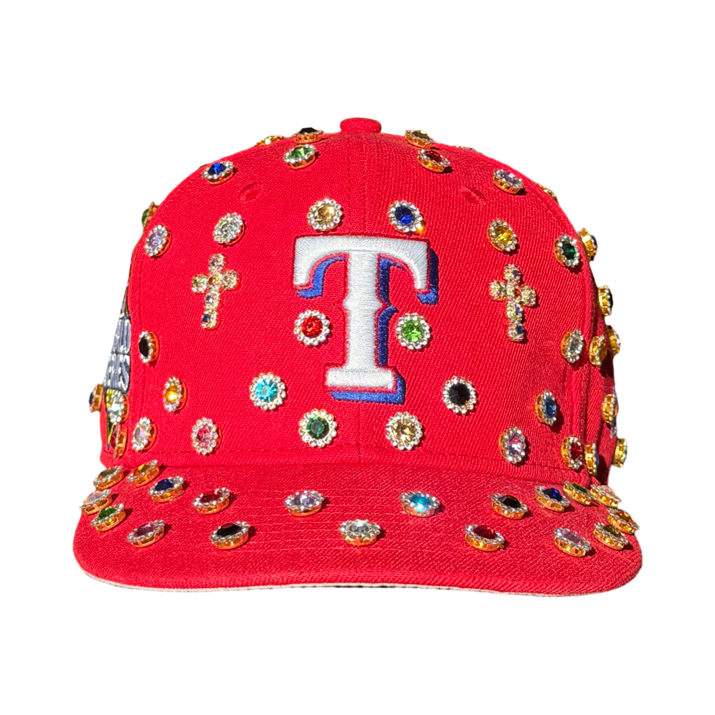 Texas Rangers (Rhinestoned Fitted)