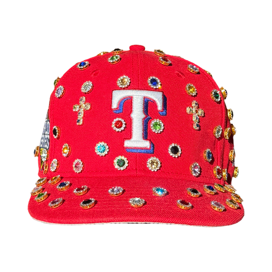 Texas Rangers (Rhinestoned Fitted)