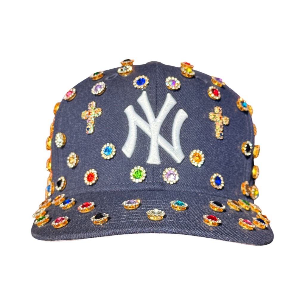 New York Yankees (Rhinestoned Fitted)
